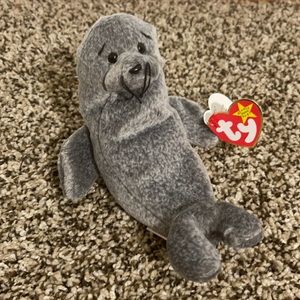 TY 1998 Beanie Baby “Slippery” SF Giants MLB NWT